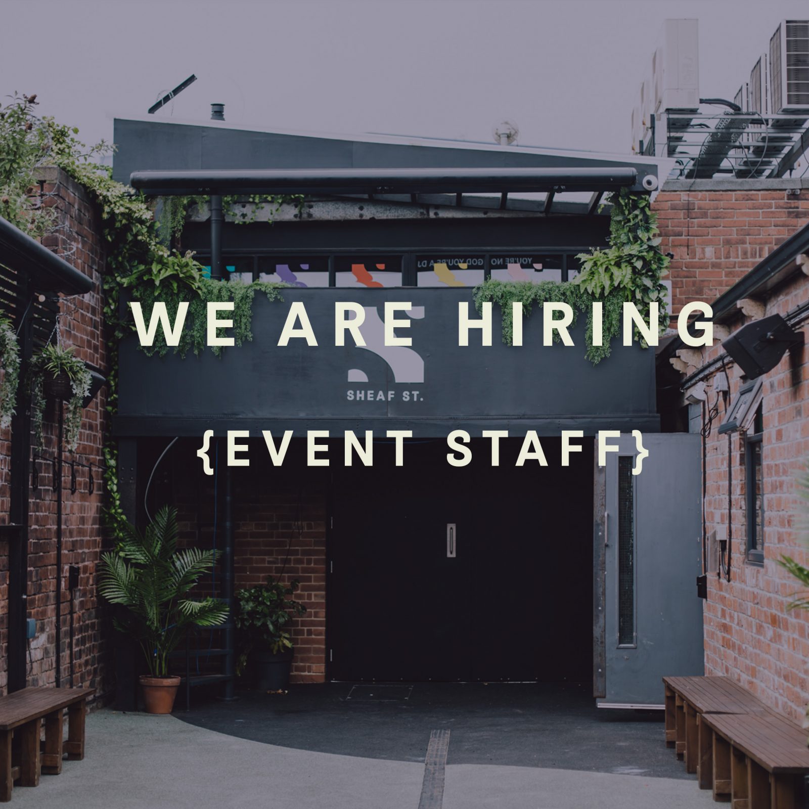 We’re Hiring Event Staff